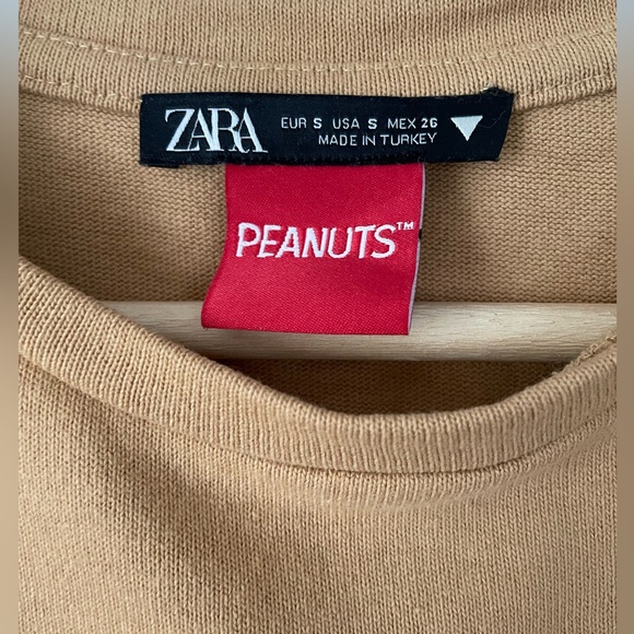 ZARA Women’s Snoopy and Woodstock Embroidered T Shirt - Picture 3 of 8